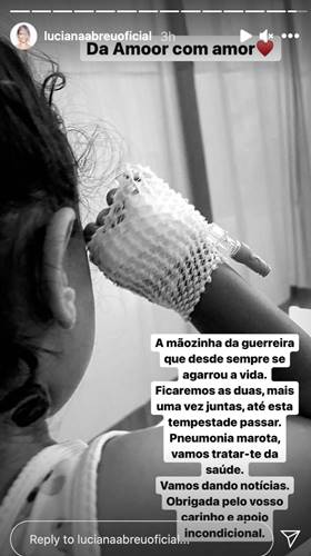 Publicação Luciana Abreu/Instagram