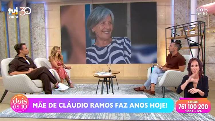 Claudio Ramos parabeniza a mãe