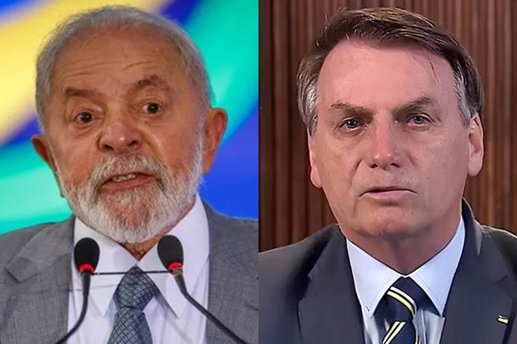Lula e Bolsonaro